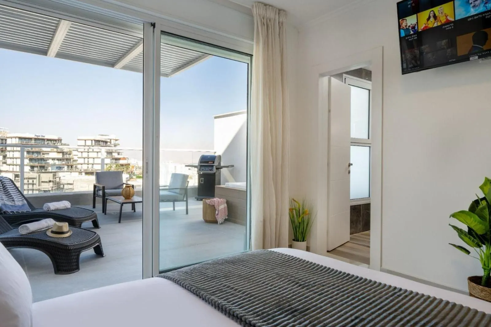 Apartmán Mountain And Sea View - Penthouse With Private Pool Ejlat 0*,